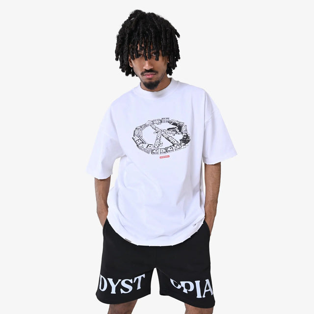 Black "Dystopia Logo" Shorts Dystopia