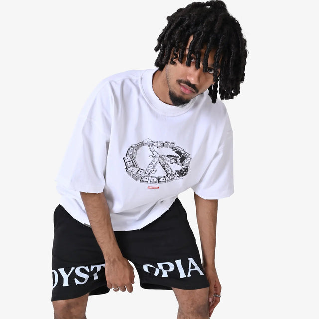 Black "Dystopia Logo" Shorts Dystopia