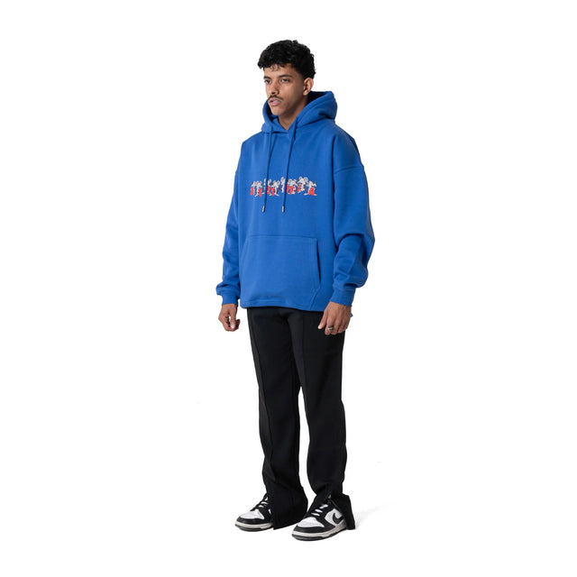 Blue Logo Rat Hoodie Dystopia