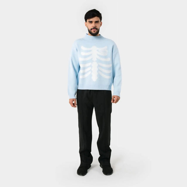 Blue Skeleton Sweater Tribe