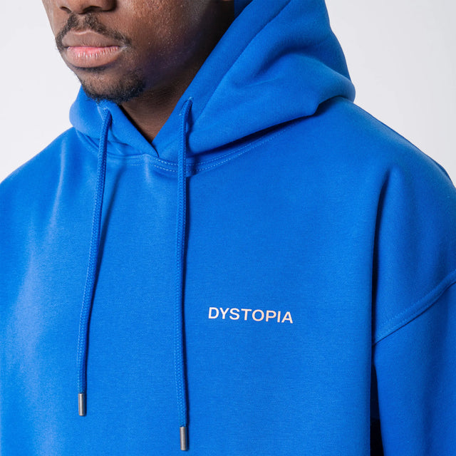 Blue "Code +30" Hoodie Dystopia