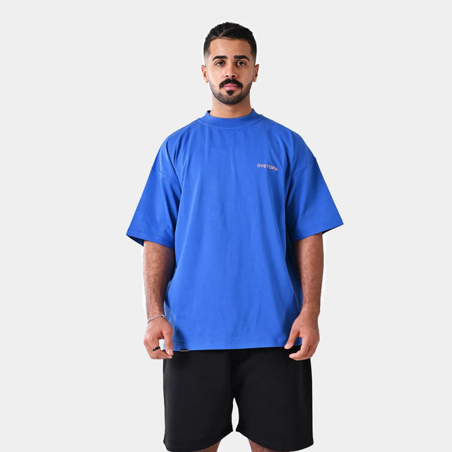 Blue "Code +30" T-shirt Dystopia