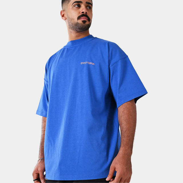 Blue "Code +30" T-shirt Dystopia