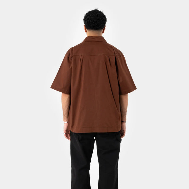 Brown Zip Shirt Other Face