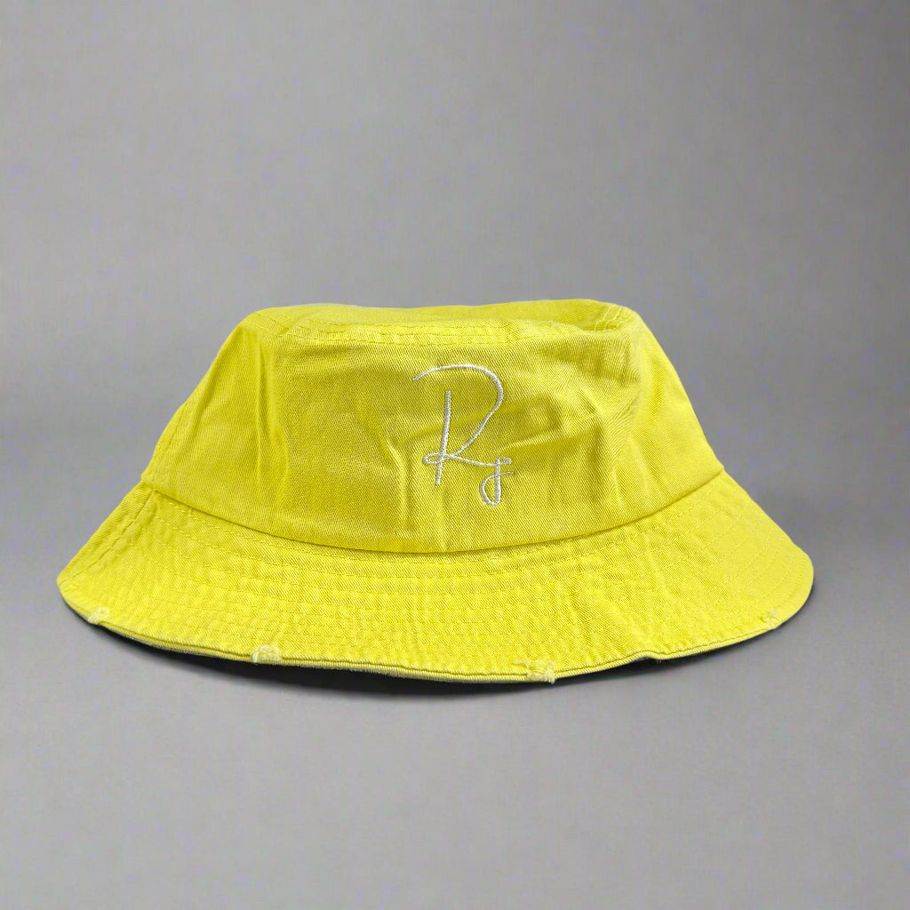 yellow nike bucket hat