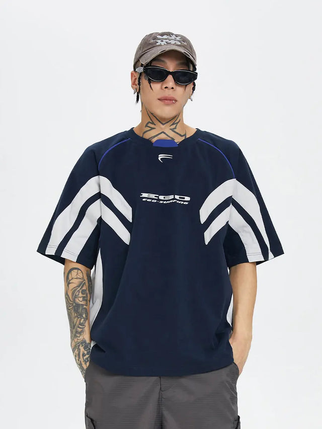 Dark Blue Football T-shirt F2CE