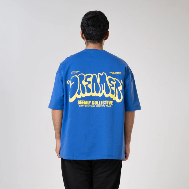 Dodger Blue Dreamer T-shirt Seemly