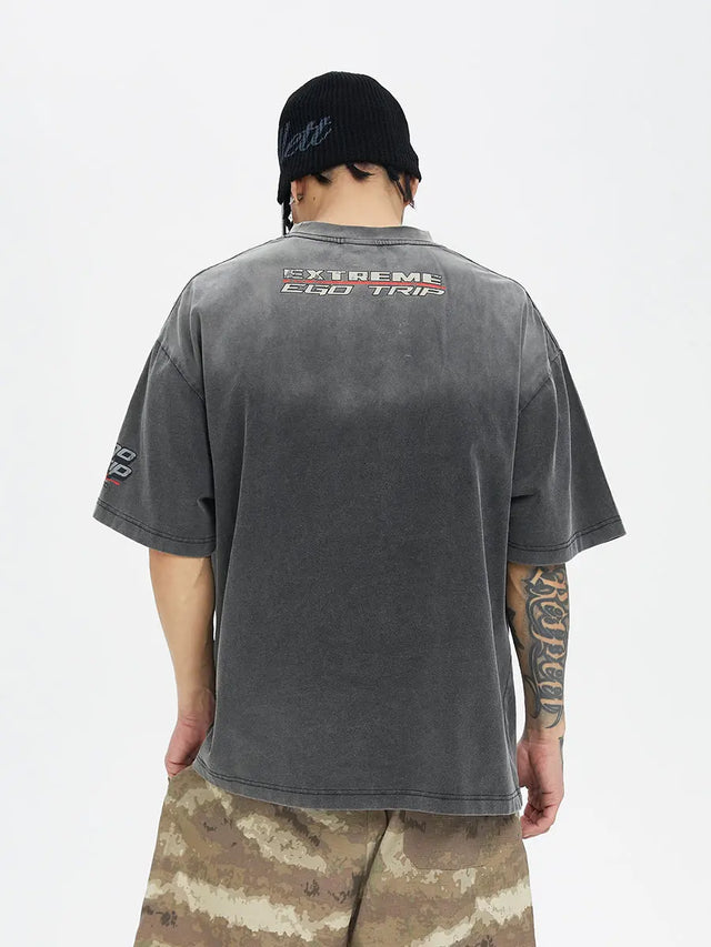 F2CE Washed Gradient T-shirt F2CE