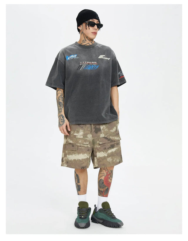 F2CE Washed Gradient T-shirt F2CE