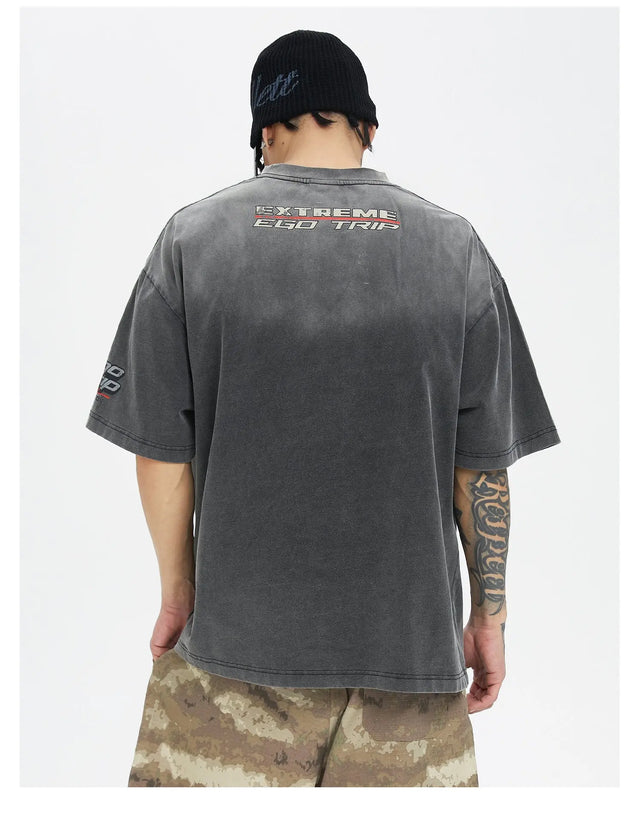 F2CE Washed Gradient T-shirt F2CE