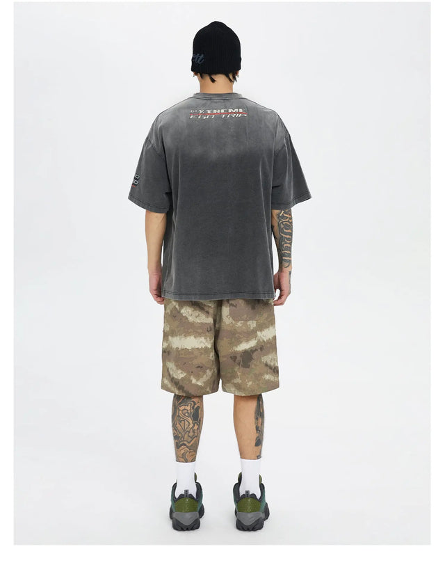 F2CE Washed Gradient T-shirt F2CE