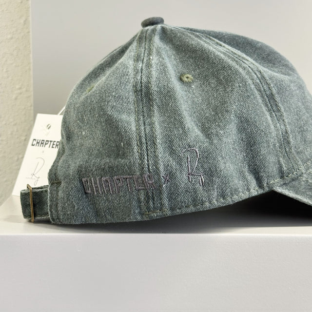 Green Washed R1 Cap