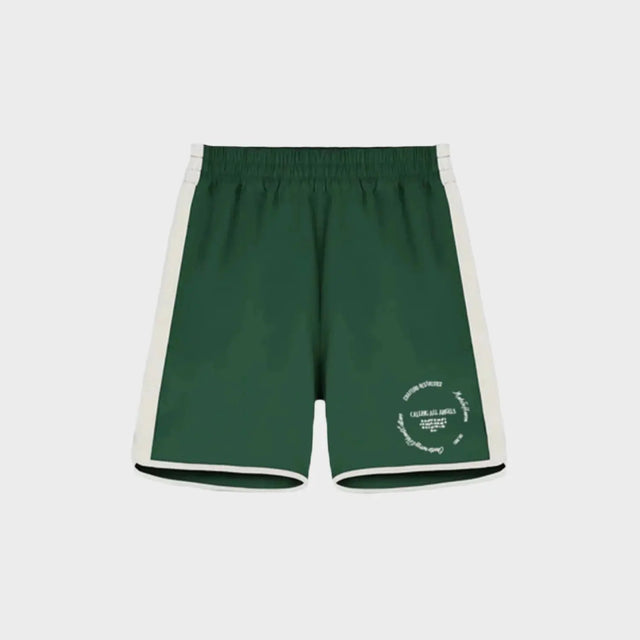 Green Basketball Shorts Calling All Angels