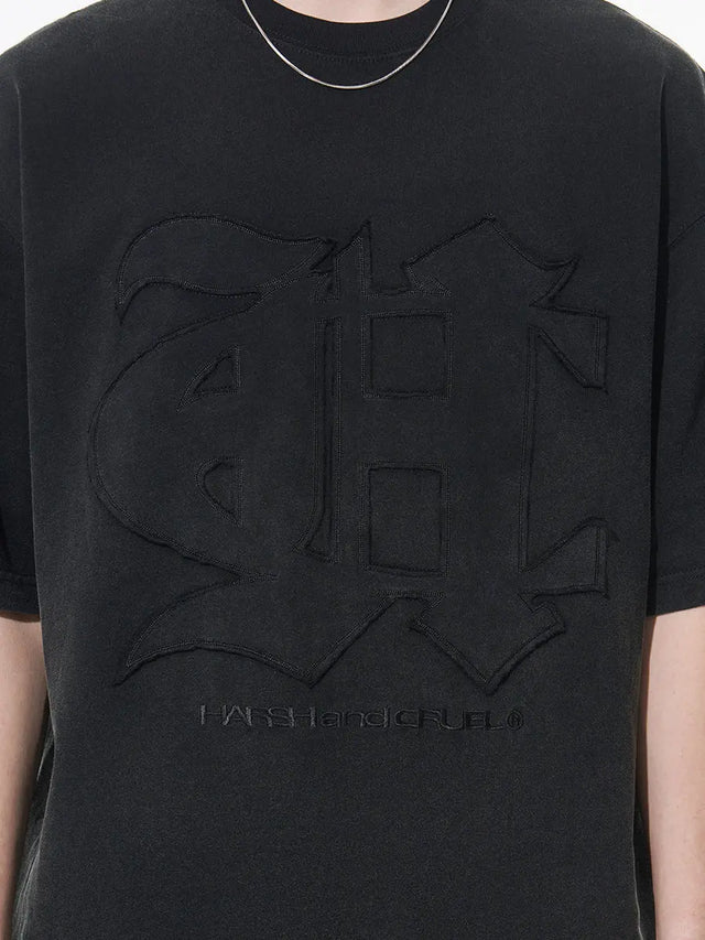 H&C Black Logo T-shirt Harsh & Cruel