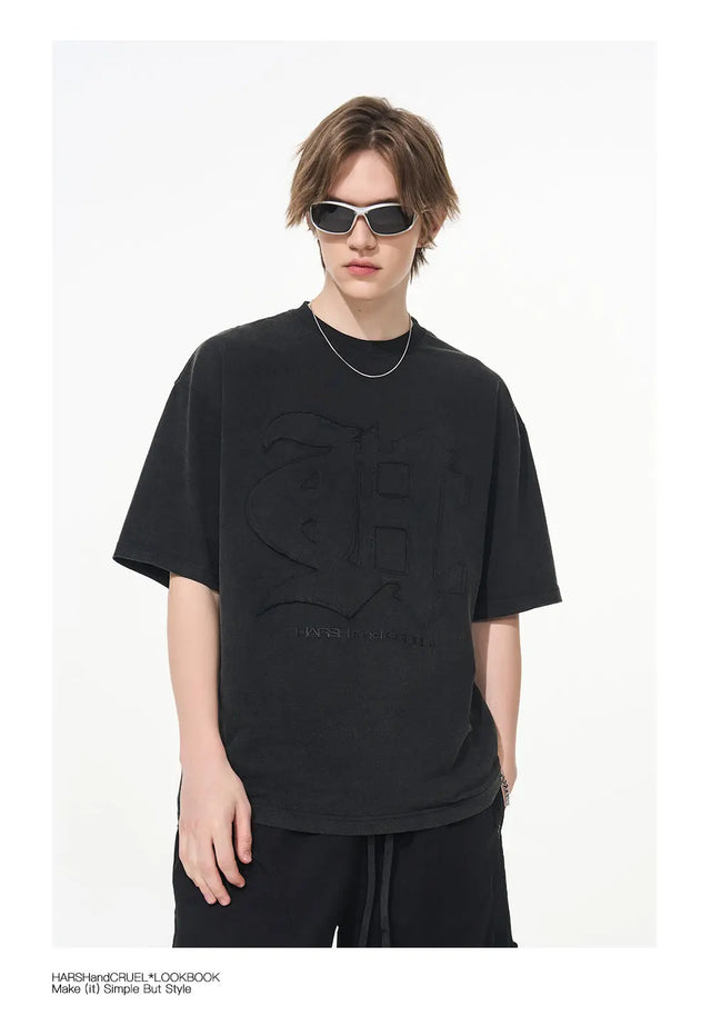 H&C Black Logo T-shirt Harsh & Cruel