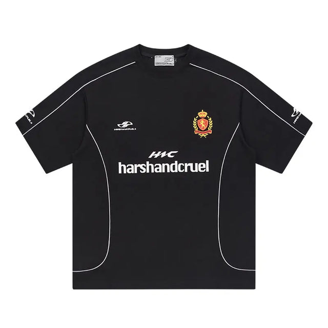 H&C Black #7 Football Jersey Harsh & Cruel