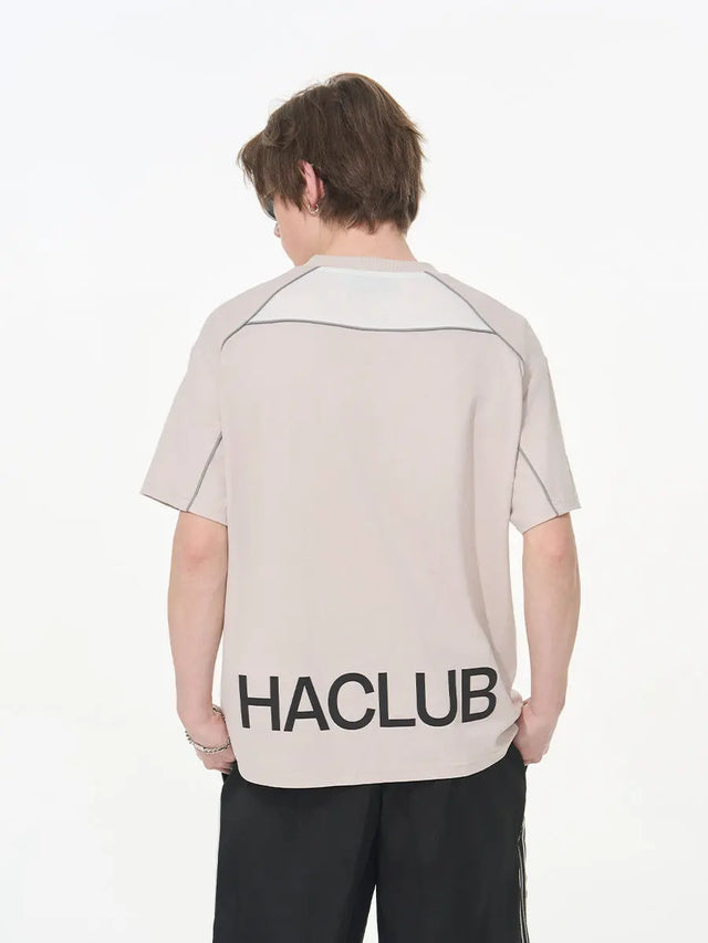 H&C Cream Logo Football Jersey Harsh & Cruel