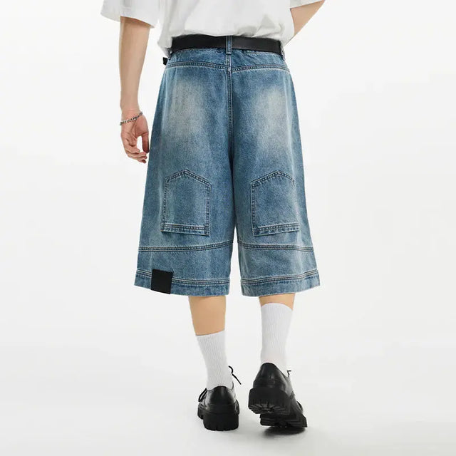 H&C Denim Shorts Reversed Harsh & Cruel