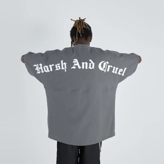 H&C Olive Back Logo T-shirt Harsh & Cruel