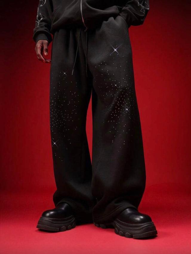 بنطلون واسع مزين من SUMWON 