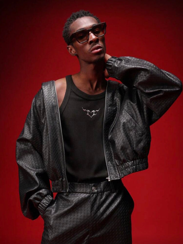 SUMWON Muscle Fit Ribbed Tank Top