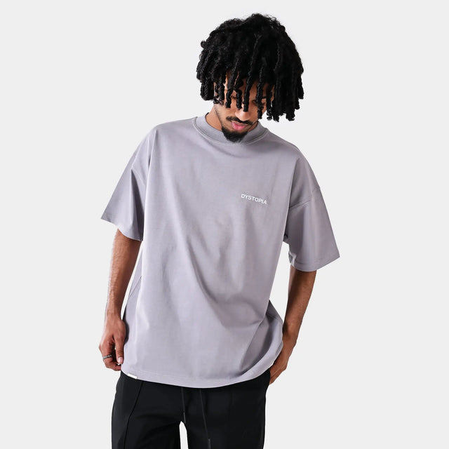 Light Gray "Code 013" T-shirt Dystopia