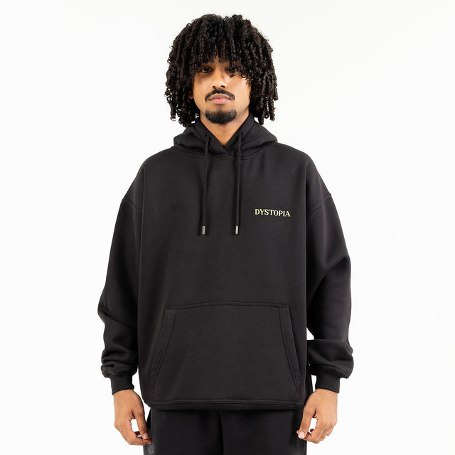 Black "Logo" Hoodie