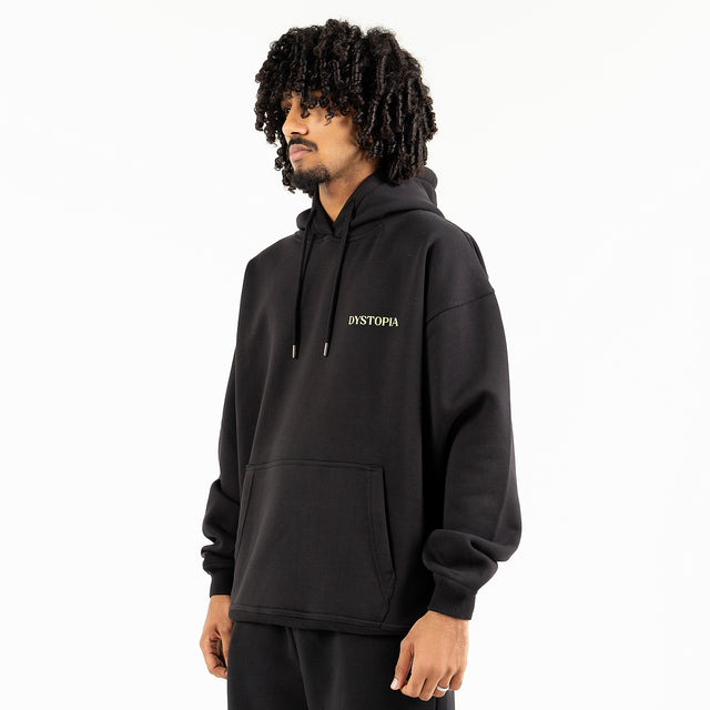 Black "Logo" Hoodie