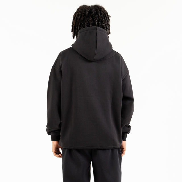 Black "Logo" Hoodie