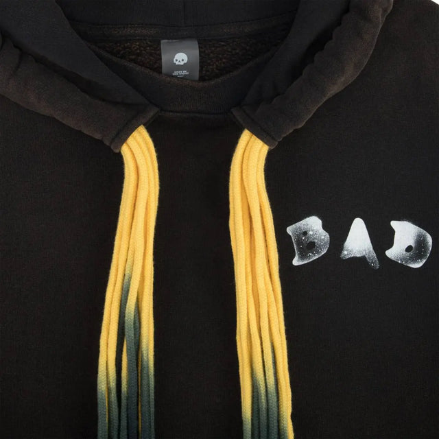 MULTI CORD-BAD HOODIE - WASHED BLACK badcompany12