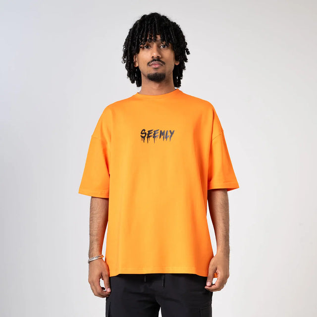 Orange Outlaw T-Shirt Seemly