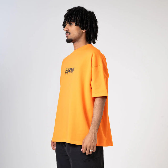 Orange Outlaw T-Shirt Seemly