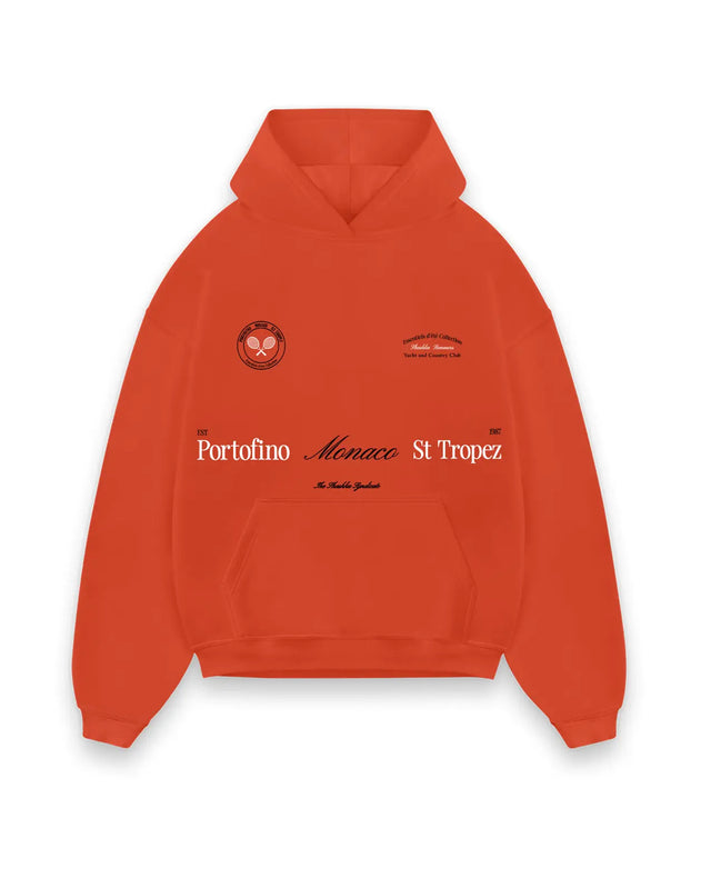 Orange Tennis Essential Hoodie Shashka