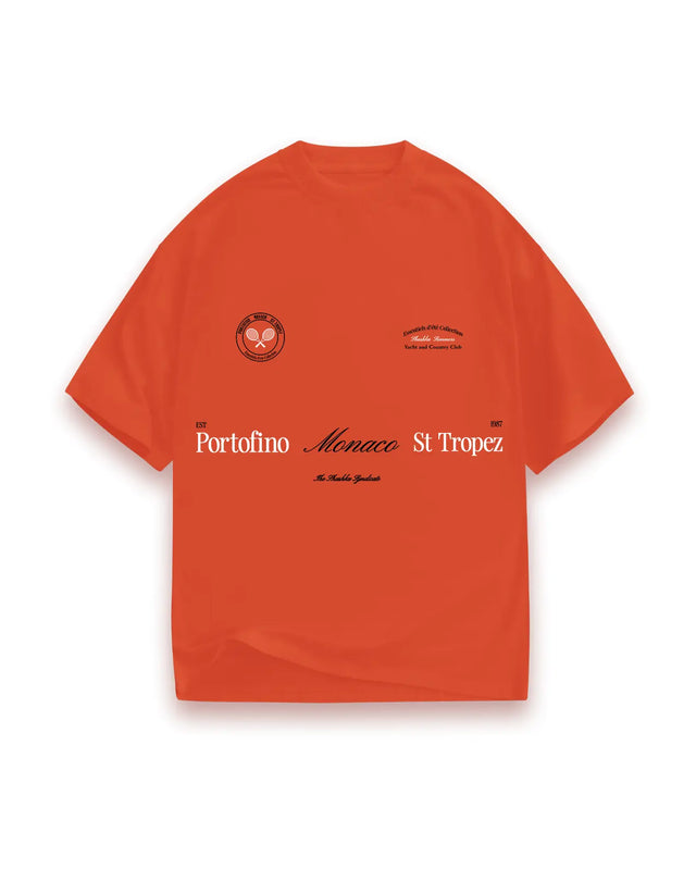 Orange Tennis Essential T-shirt Shashka