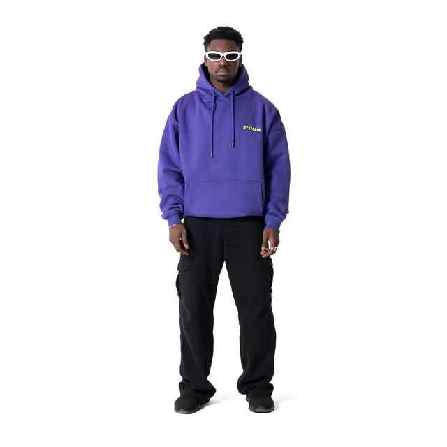 Purple Just Wanna Rock Hoodie Dystopia