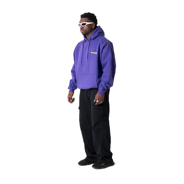 Purple Just Wanna Rock Hoodie Dystopia