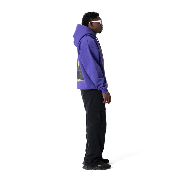 Purple Just Wanna Rock Hoodie Dystopia