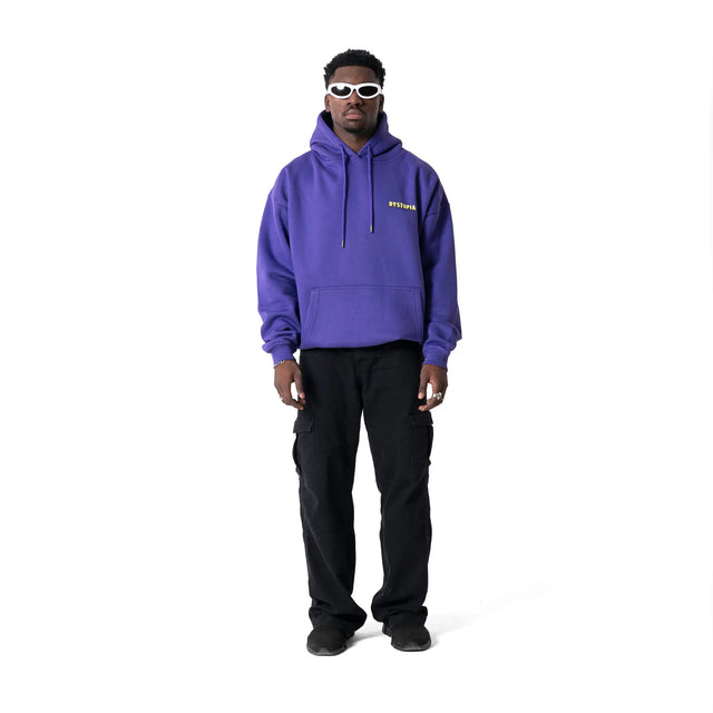 Purple Just Wanna Rock Hoodie Dystopia