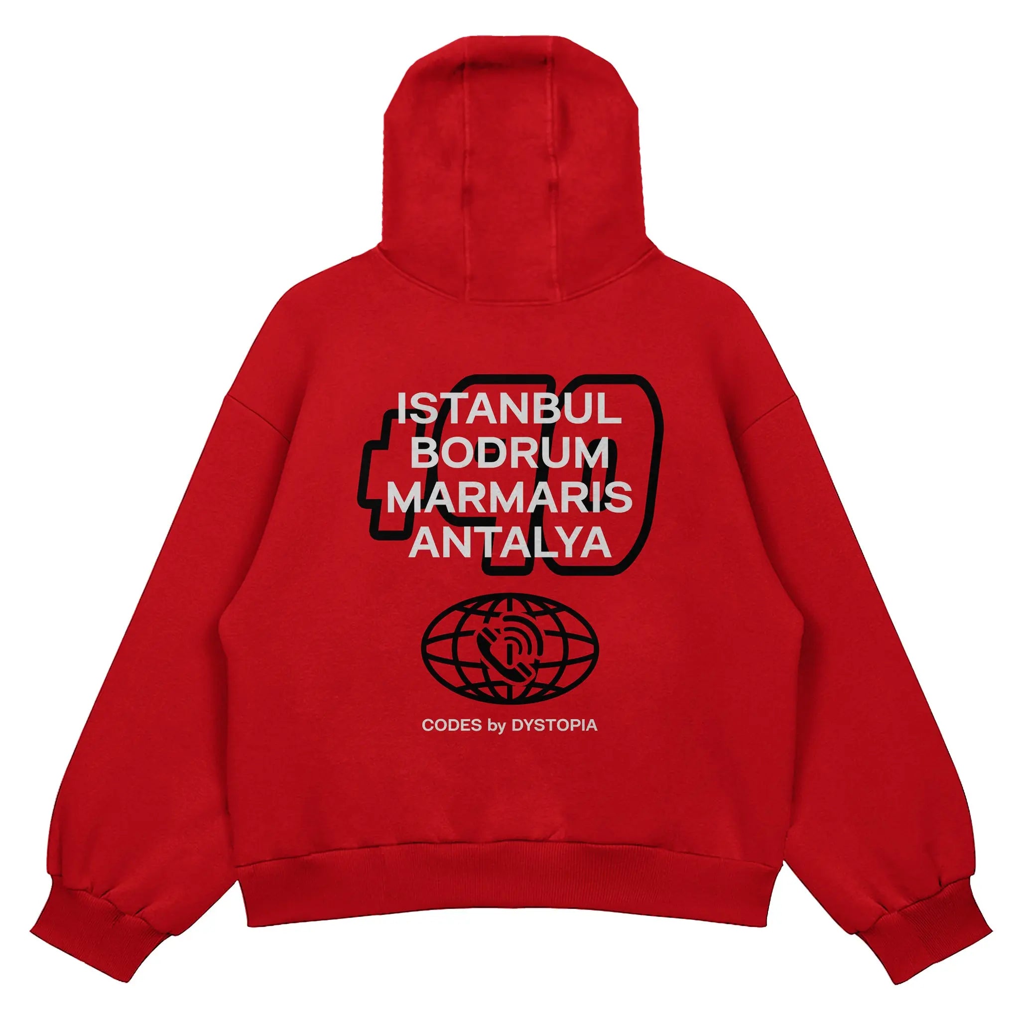 Red Code 90 Hoodie the in. concept the in concept