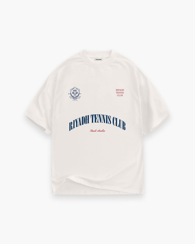 تيشيرت نادي الرياض للتنس كريمي