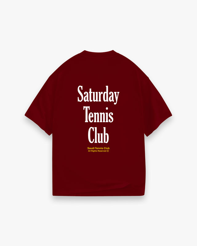 تيشيرت نادي السبت للتنس كرزي