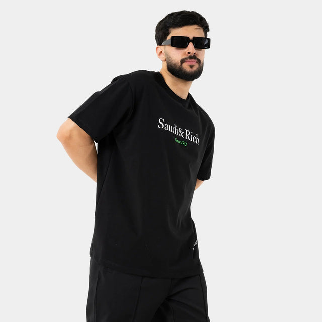 Saudi & Rich National Day T-shirt In Clothing