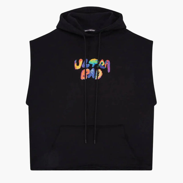 ULTRA BAD Sleeveless Hoodie Black Bad Company