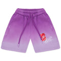 PURPLE BAD GRADIENT SHORT – KIDS badcompany12