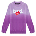 PURPLE BAD GRADIENT SWEATSHIRT – KIDS badcompany12