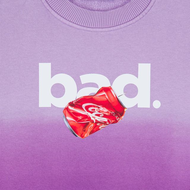 PURPLE BAD GRADIENT SWEATSHIRT – KIDS badcompany12