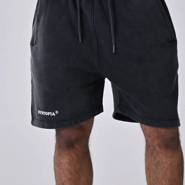 Washed Dystopia Shorts Dystopia