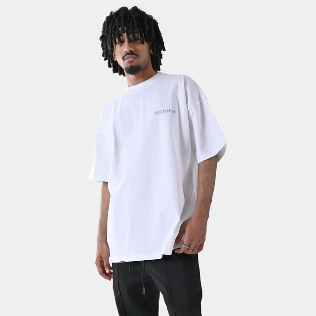 White Logo T-shirt Dystopia