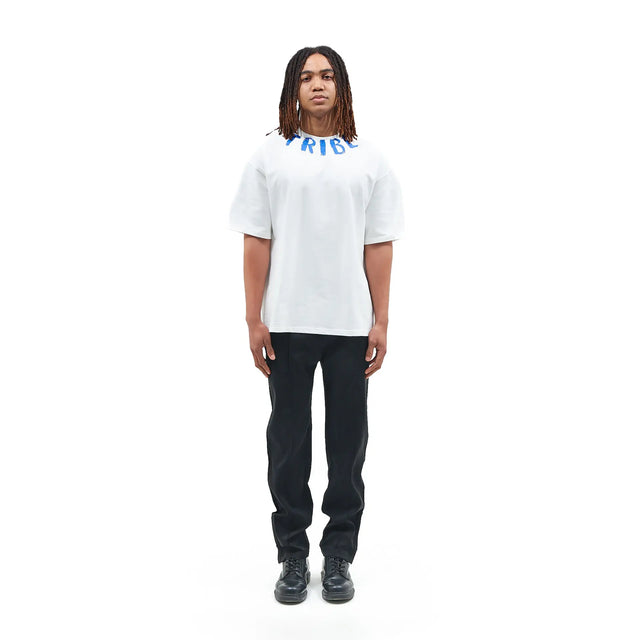 White Neck Logo T-shirt Tribe