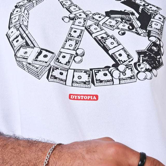 White Peace T-shirt Dystopia